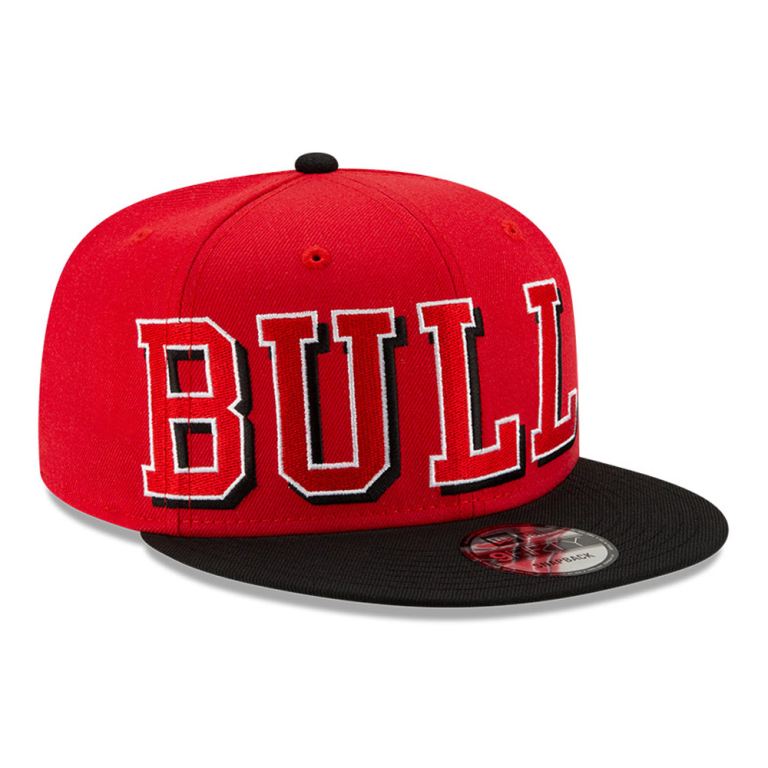 Gorras New Era 9fifty Rojos - Chicago Bulls NBA Wordmark 20613DANE